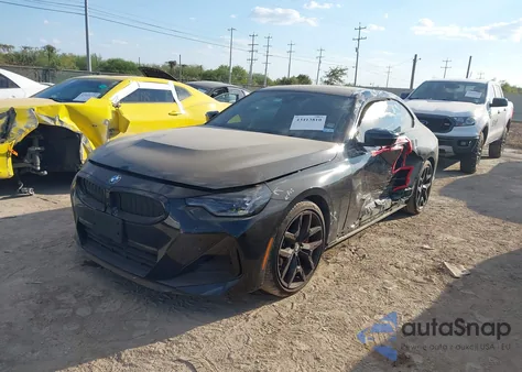 2025 BMW 230 I из США, поврежденный, VIN 3MW23CM03S8F25149